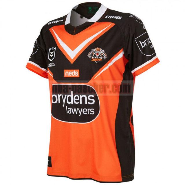 Maillot de foot rugby Wests Tigers 2021 Homme Exterieur