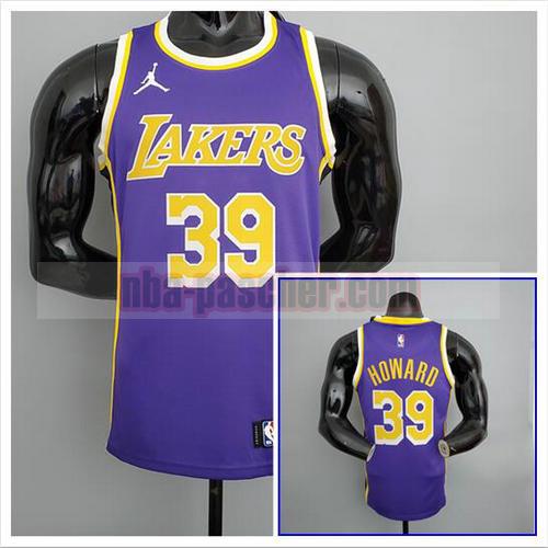 Maillot pas cher Los Angeles Lakers Homme Howard 39 NBA Alto