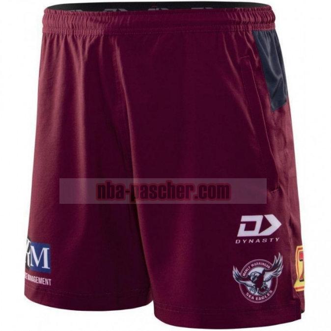 Short de foot rugby Manly Warringah Sea Eagles 2020 Homme Gym