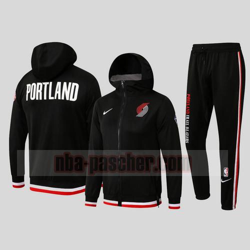 Survêtement Portland Trail Blazers Homme 2021-2022 NBA Noir luz