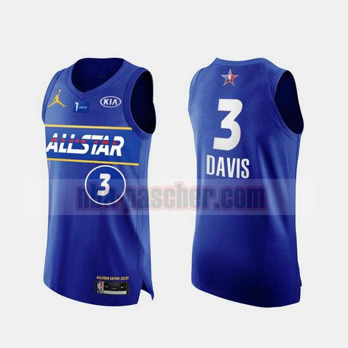 maillot All Star Homme Anthony Davis 3 2021 bleu