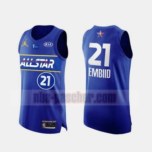 maillot All Star Homme Joel Embiid 21 2021 bleu
