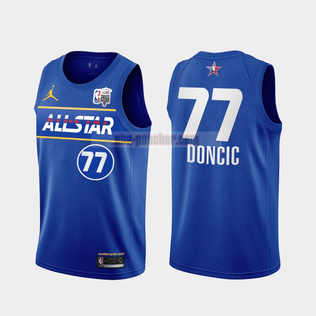 maillot All Star Homme Luka Doncic 77 2021 bleu
