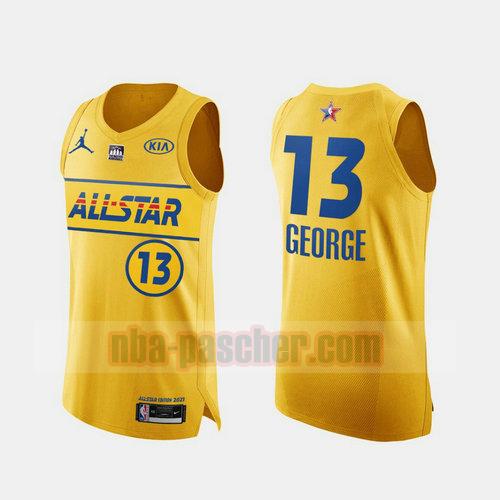 maillot All Star Homme Paul George 13 2021 Jaune