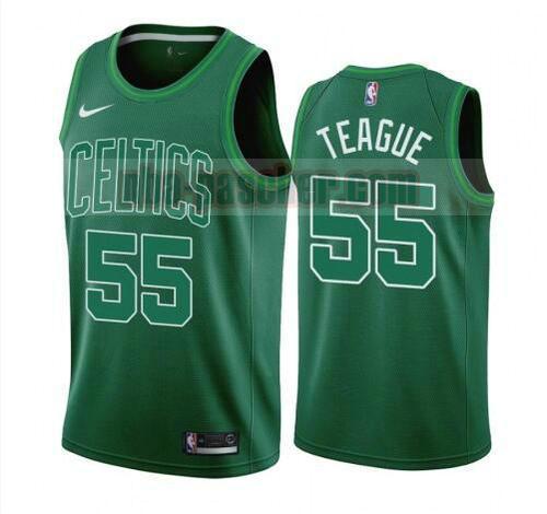 maillot Boston Celtics homme Jeff Teague 55 2020-21 Earned Edition Swingman vert