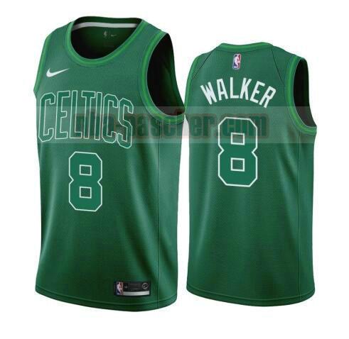 maillot Boston Celtics homme Kemba Walker 8 2020-21 Earned Edition Swingman vert