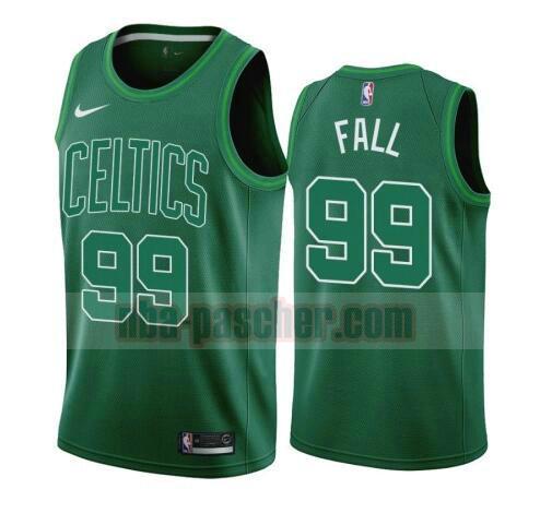 maillot Boston Celtics homme Tacko Fall 99 2020-21 Earned Edition Swingman vert