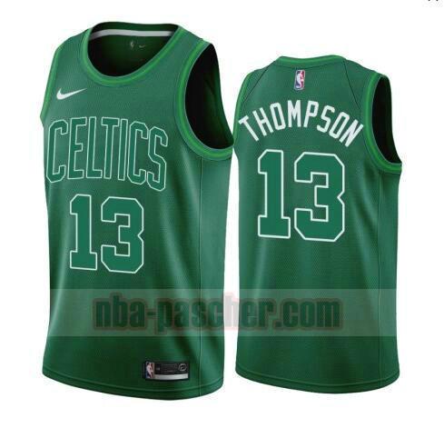 maillot Boston Celtics homme Tristan Thompson 13 2020-21 Earned Edition Swingman vert