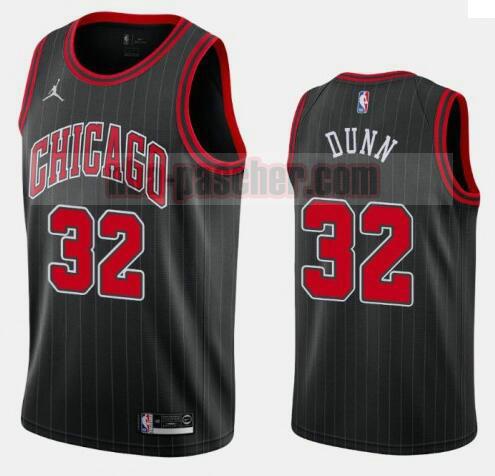 maillot Chicago Bulls homme Kris Dunn 32 2020-21 Jordan Brand Statement Edition Swingman noir