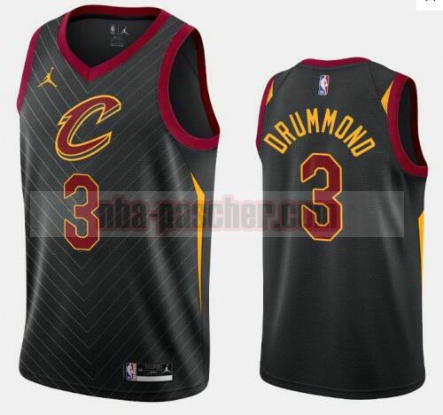 maillot Cleveland Cavaliers homme Andre Drummond 3 2020-21 Statement Edition Swingman noir