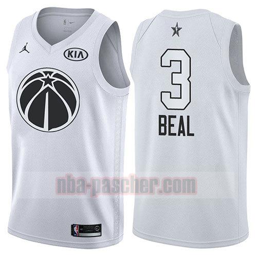maillot all star 2018 homme Bradley Beal 3 blanc