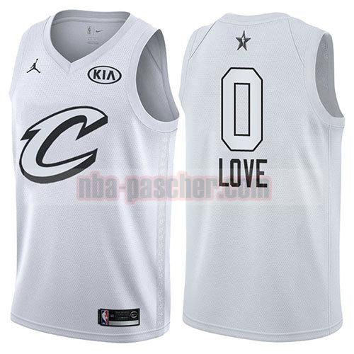 maillot all star 2018 homme Kevin Love 0 blanc