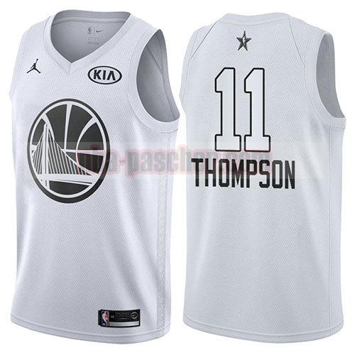 maillot all star 2018 homme Klay Thompson 11 blanc