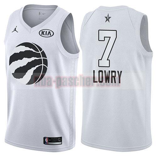 maillot all star 2018 homme Kyle Lowry 7 blanc
