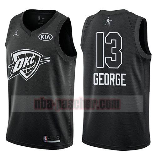 maillot all star 2018 homme Paul George 13 noir