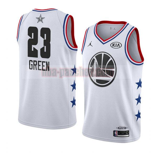 maillot all star 2019 homme Draymond Green 23 blanc