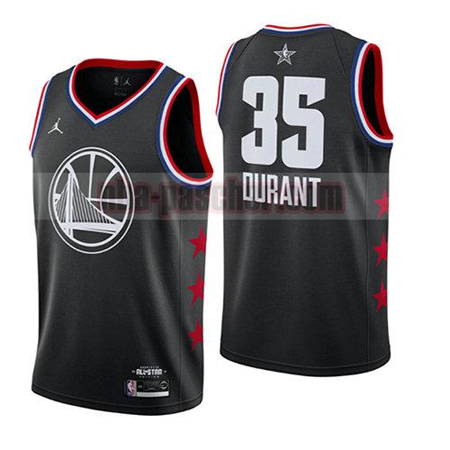 maillot all star 2019 homme Kevin Durant 35 noir