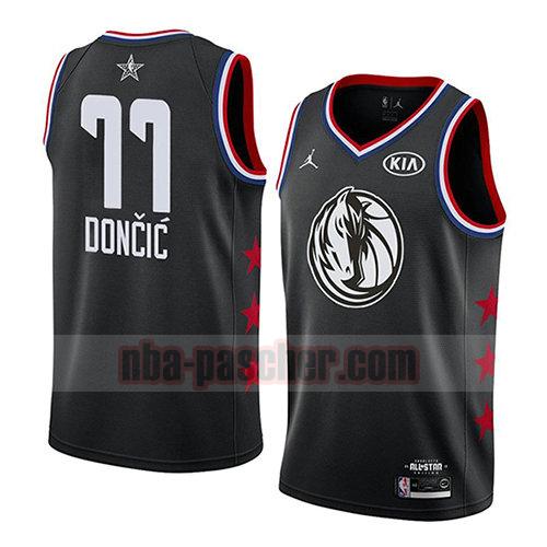 maillot all star 2019 homme Luka Doncic 77 noir