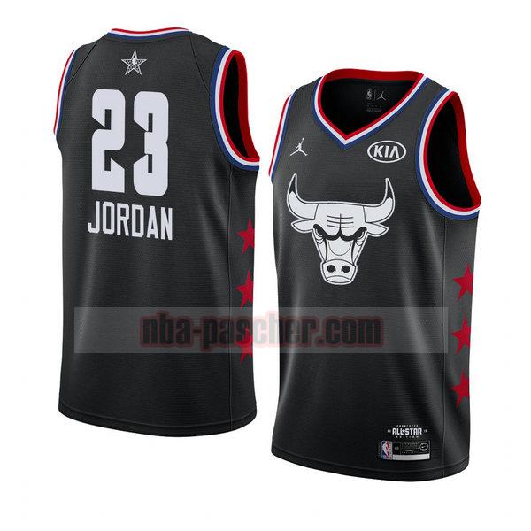 maillot all star 2019 homme Michael Jordan 23 noir