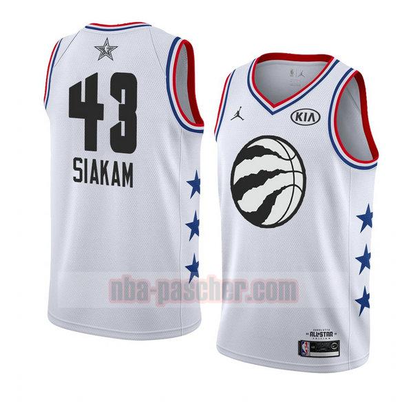 maillot all star 2019 homme Pascal Siakam 43 blanc