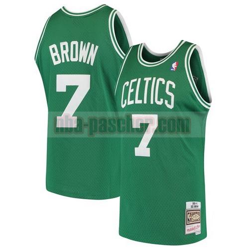 maillot boston celtics homme Dee Brown 7 2019 2020 verde