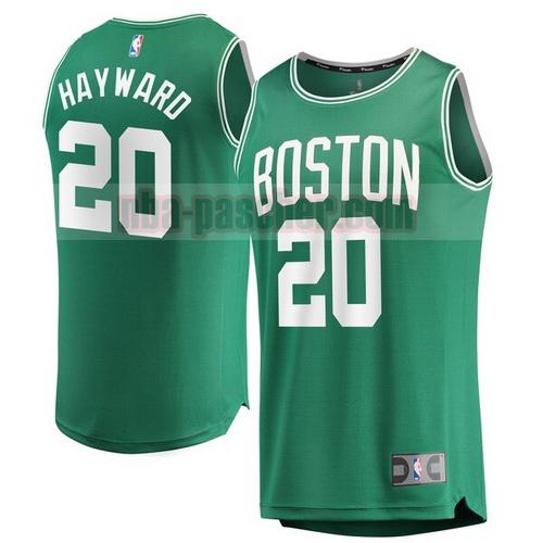 maillot boston celtics homme Gordon Hayward 20 2019 2020 verde