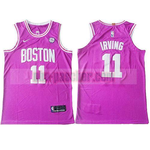 maillot boston celtics homme Kyrie Irving 11 authentique rosa