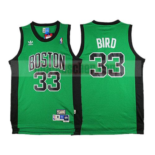 maillot boston celtics homme Larry Bird 33 classique verde