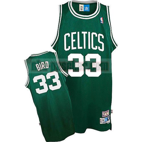 maillot boston celtics homme Larry Bird 33 rétro verde