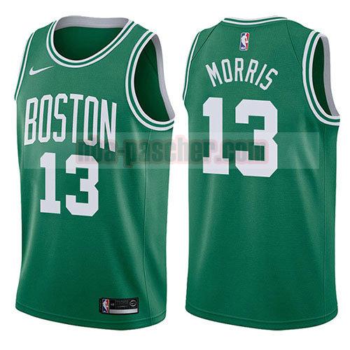maillot boston celtics homme Marcus Morris 13 icône 2017-18 verde