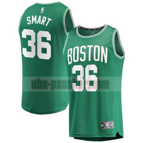 maillot boston celtics homme Marcus Smart 36 2019 2020 verde