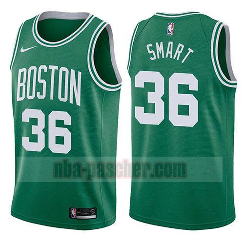 maillot boston celtics homme Marcus Smart 36 swingman icône 2017-18 verde