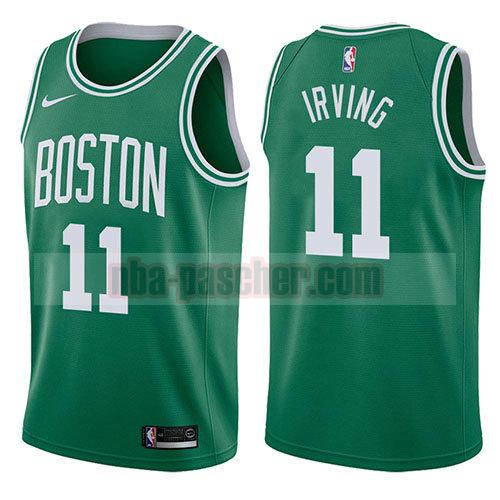 maillot boston celtics homme Nike Kyrie Irving 11 2017-18 verde