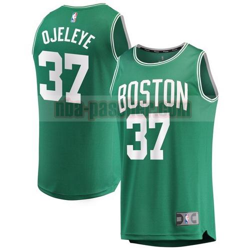 maillot boston celtics homme Semi Ojeleye 37 2019 2020 verde