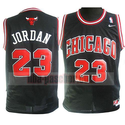 maillot chicago bulls enfant Michael Jordan 23 classique noir