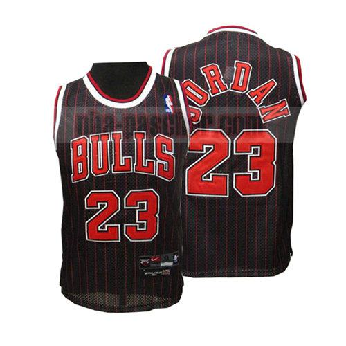 maillot chicago bulls enfant Michael Jordan 23 noir