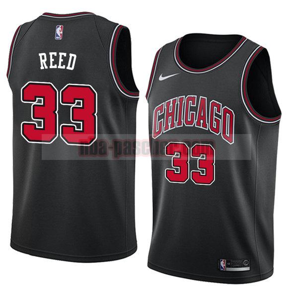 maillot chicago bulls homme Willie Reed 33 déclaration 2018 noir