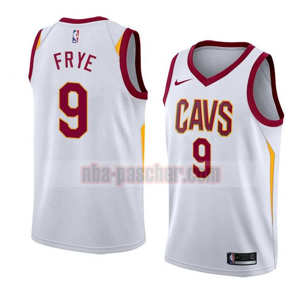maillot cleveland cavaliers homme Channing Frye 9 association 2018 blanc