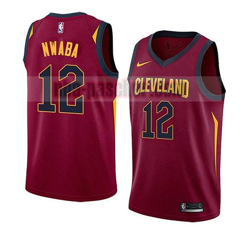maillot cleveland cavaliers homme David Nwaba 12 icône 2018 rouge