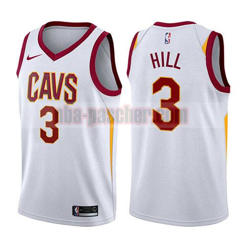 maillot cleveland cavaliers homme George Hill 3 association 2017-18 blanc