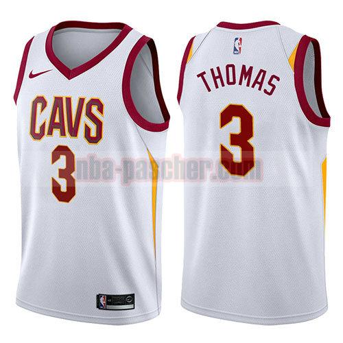 maillot cleveland cavaliers homme Isaiah Thomas 3 2017-18 blanc