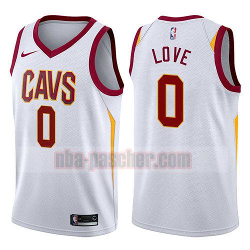 maillot cleveland cavaliers homme Kevin Love 0 2017-18 blanc