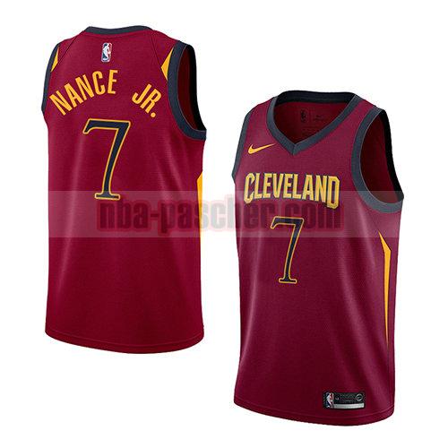 maillot cleveland cavaliers homme Larry Nance 7 icône 2018 rouge