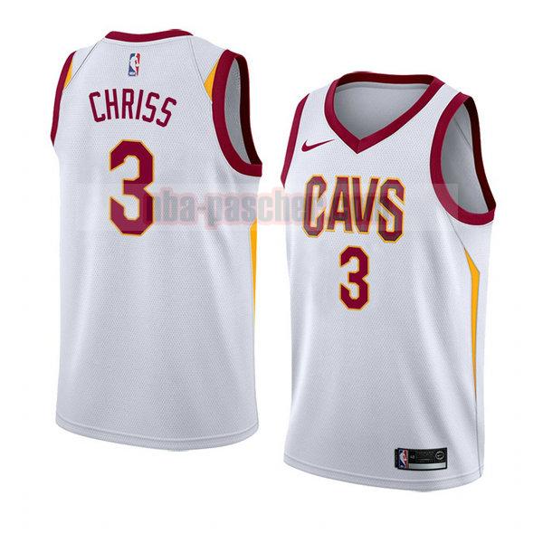 maillot cleveland cavaliers homme Marquese Chriss 3 association 2018 blanc