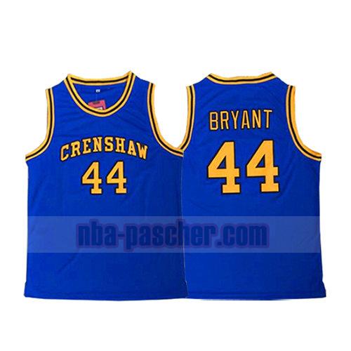 maillot crenshaw homme Kobe Bryant 44 bleu