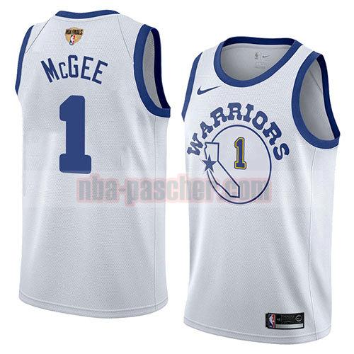 maillot golden state warriors homme Javale Mcgee 1 classic 2017-18 blanc