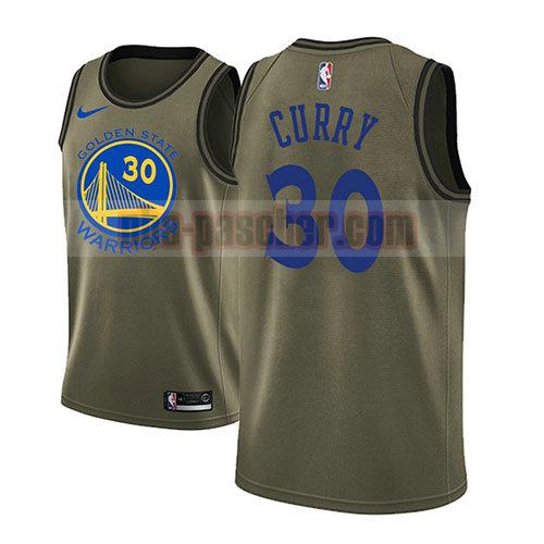 maillot golden state warriors homme Stephen Curry 30 classique verde