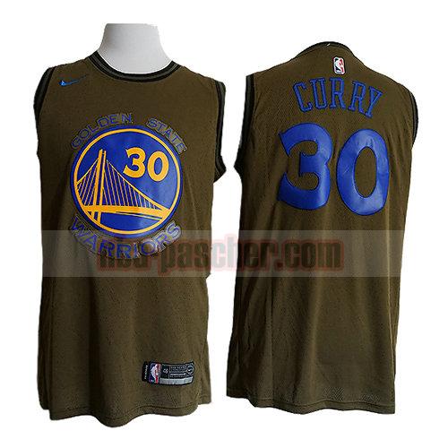 maillot golden state warriors homme Stephen Curry 30 nike verde