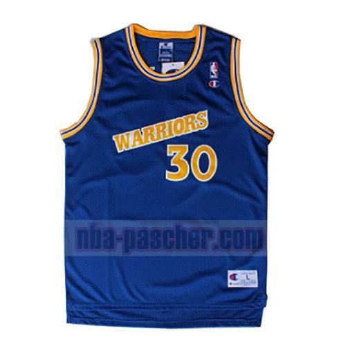 maillot golden state warriors homme Stephen Curry 30 rétros bleu