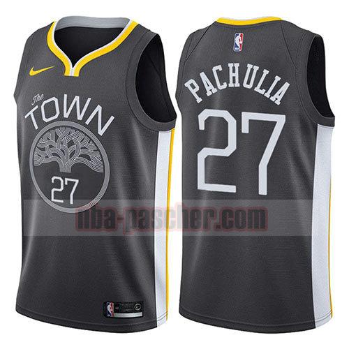 maillot golden state warriors homme Zaza Pachulia 27 déclaration 2017-18 gris